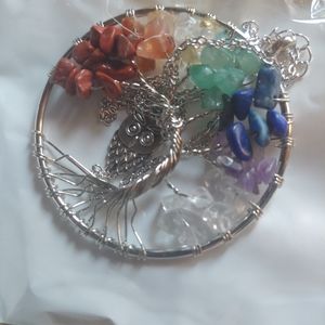 Chakra Tree Of Life Necklace.